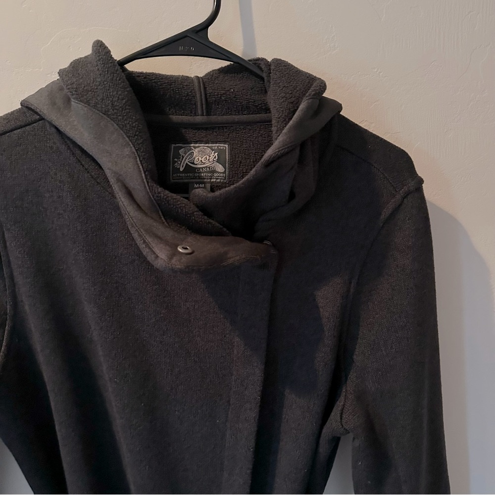 Roots Canada Assymetrical Wrap Coat